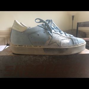 Golden Goose NIB size 37 Baby Blue - perfect!